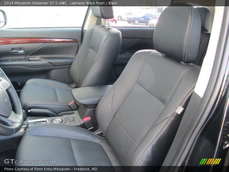 Labrador Black Pearl / Black 2014 Mitsubishi Outlander GT S-AWC