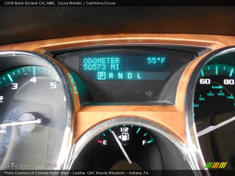 Cocoa Metallic / Cashmere/Cocoa 2008 Buick Enclave CXL AWD