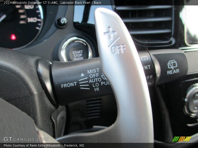 Labrador Black Pearl / Black 2014 Mitsubishi Outlander GT S-AWC
