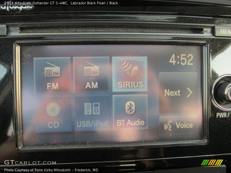 Labrador Black Pearl / Black 2014 Mitsubishi Outlander GT S-AWC