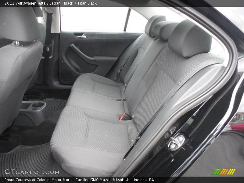 Black / Titan Black 2011 Volkswagen Jetta S Sedan