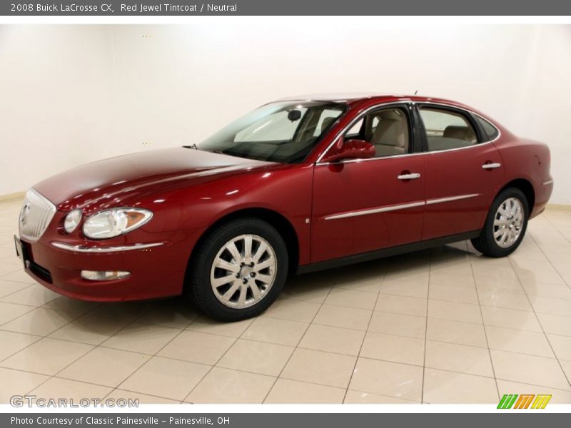 Red Jewel Tintcoat / Neutral 2008 Buick LaCrosse CX