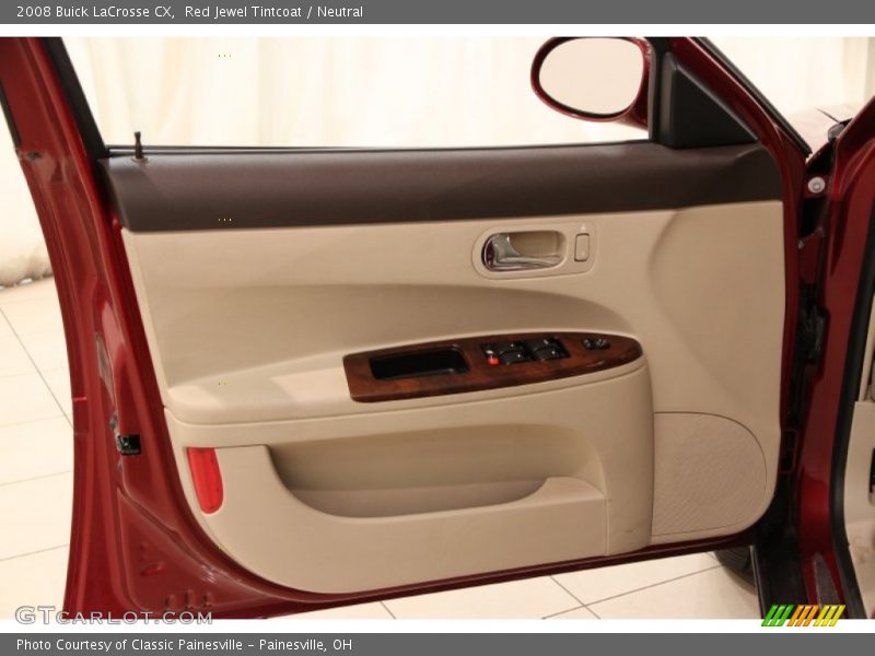 Red Jewel Tintcoat / Neutral 2008 Buick LaCrosse CX