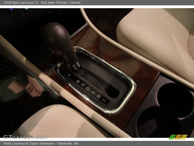 Red Jewel Tintcoat / Neutral 2008 Buick LaCrosse CX