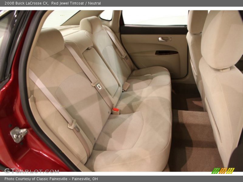 Red Jewel Tintcoat / Neutral 2008 Buick LaCrosse CX
