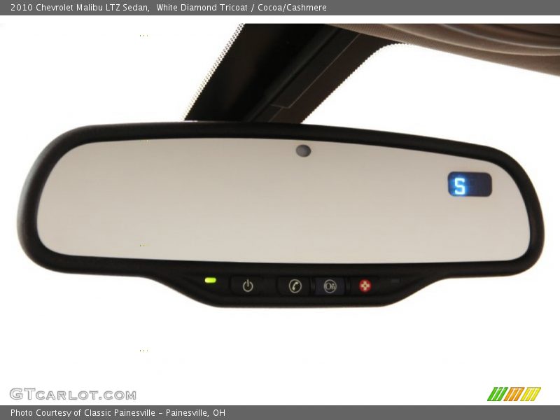 White Diamond Tricoat / Cocoa/Cashmere 2010 Chevrolet Malibu LTZ Sedan