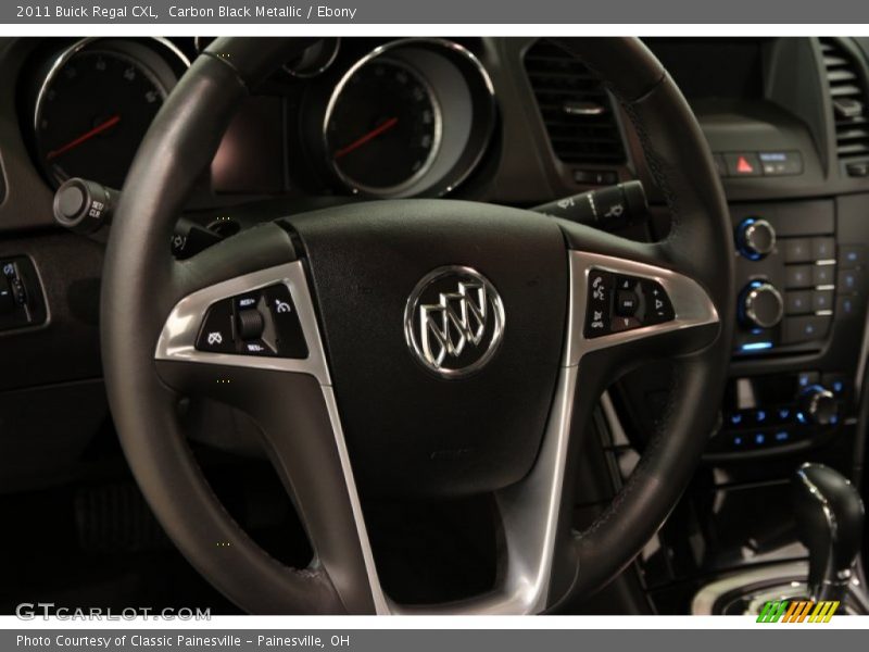 Carbon Black Metallic / Ebony 2011 Buick Regal CXL