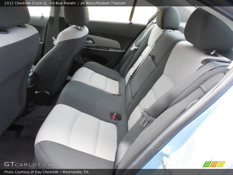 Ice Blue Metallic / Jet Black/Medium Titanium 2012 Chevrolet Cruze LS