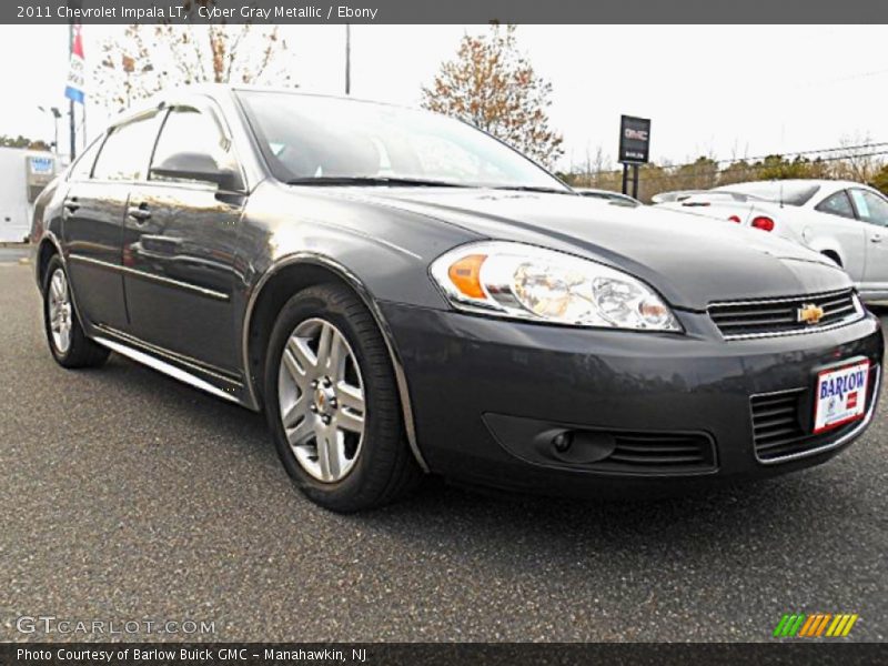 Cyber Gray Metallic / Ebony 2011 Chevrolet Impala LT