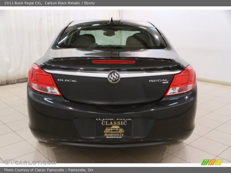 Carbon Black Metallic / Ebony 2011 Buick Regal CXL