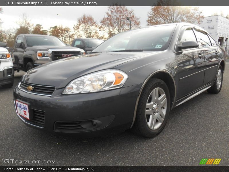Cyber Gray Metallic / Ebony 2011 Chevrolet Impala LT