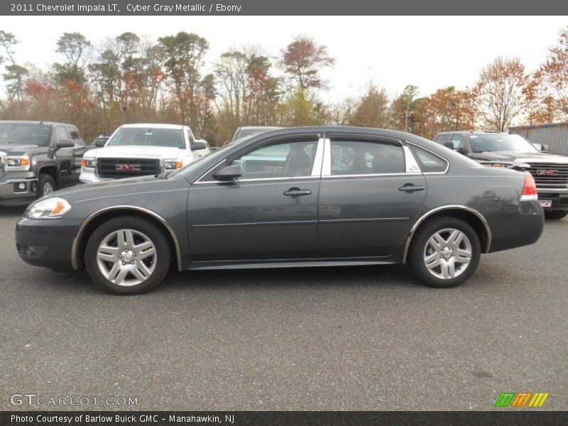 Cyber Gray Metallic / Ebony 2011 Chevrolet Impala LT