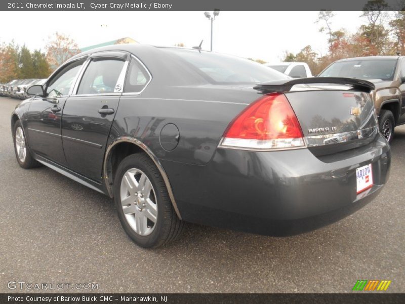 Cyber Gray Metallic / Ebony 2011 Chevrolet Impala LT