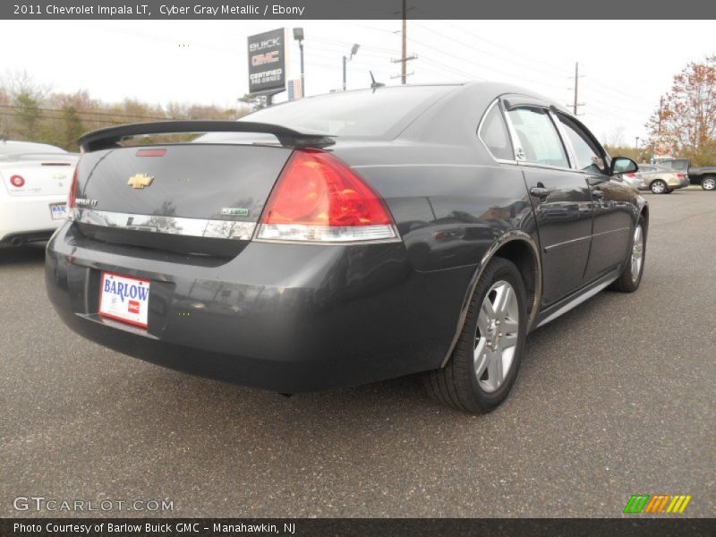 Cyber Gray Metallic / Ebony 2011 Chevrolet Impala LT