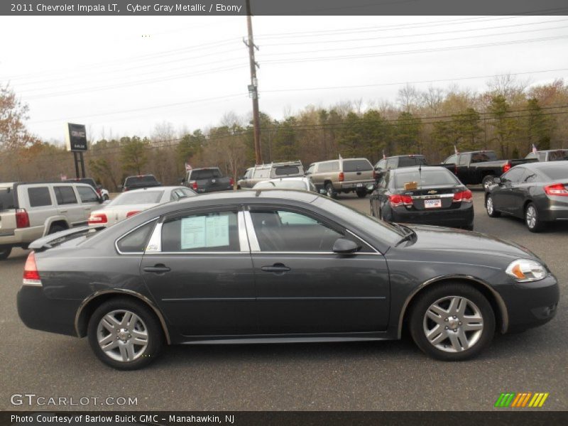 Cyber Gray Metallic / Ebony 2011 Chevrolet Impala LT