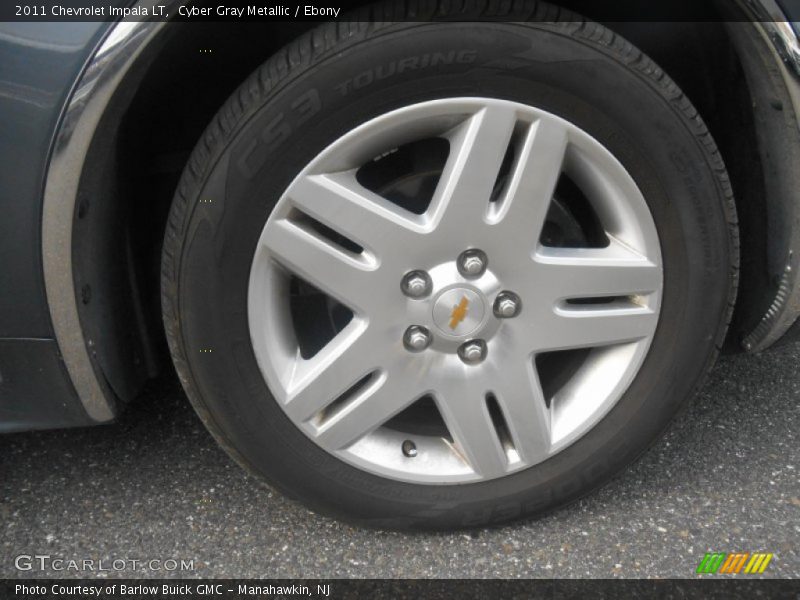 Cyber Gray Metallic / Ebony 2011 Chevrolet Impala LT