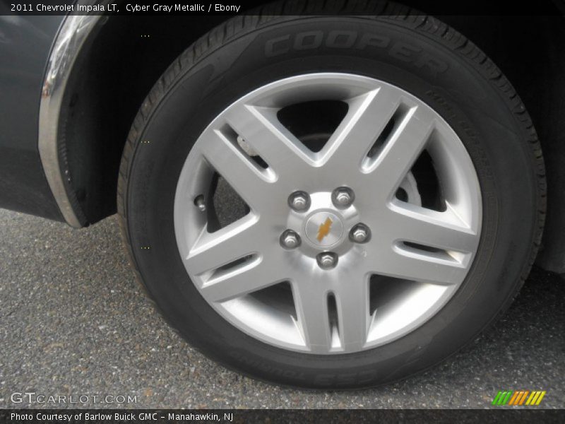 Cyber Gray Metallic / Ebony 2011 Chevrolet Impala LT