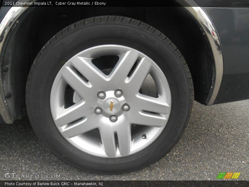 Cyber Gray Metallic / Ebony 2011 Chevrolet Impala LT