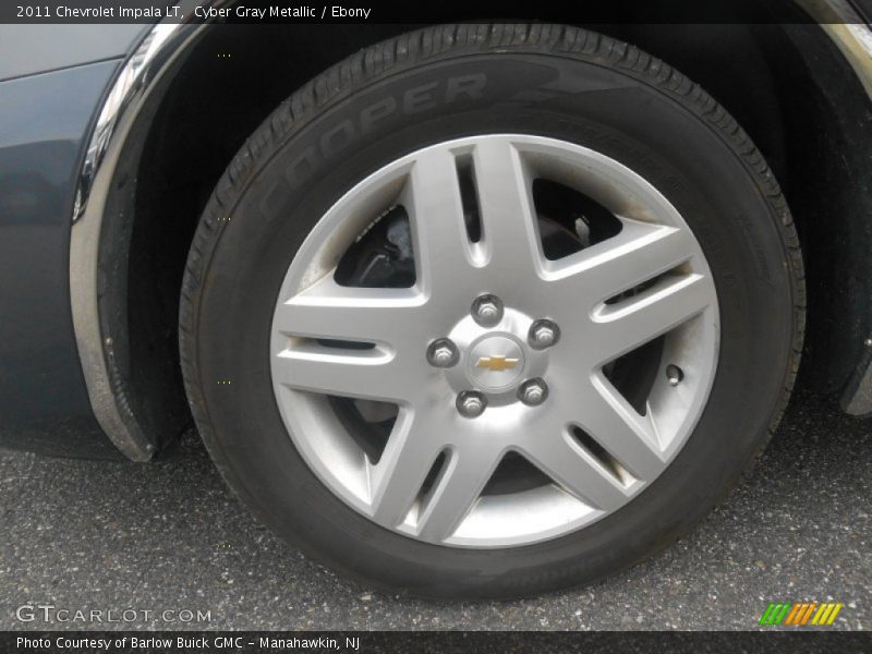 Cyber Gray Metallic / Ebony 2011 Chevrolet Impala LT