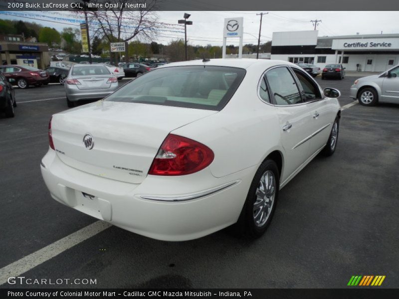 White Opal / Neutral 2009 Buick LaCrosse CXL