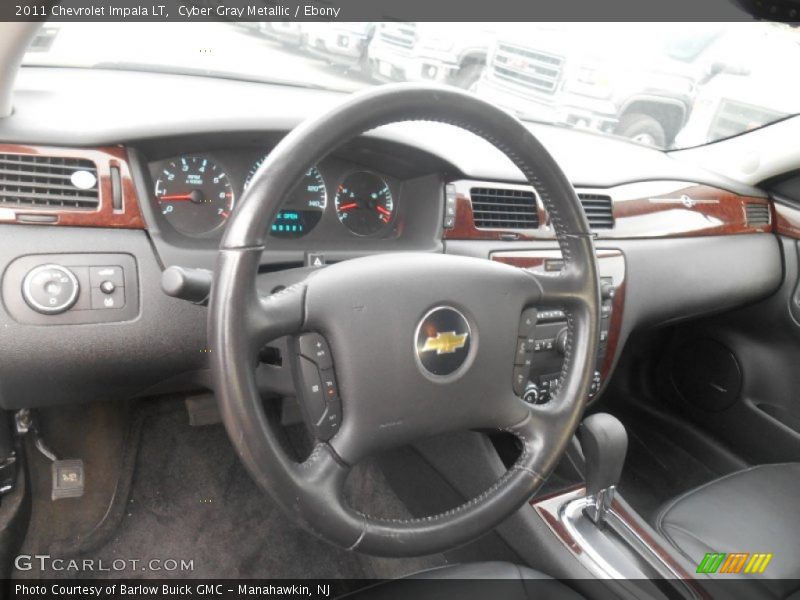 Cyber Gray Metallic / Ebony 2011 Chevrolet Impala LT