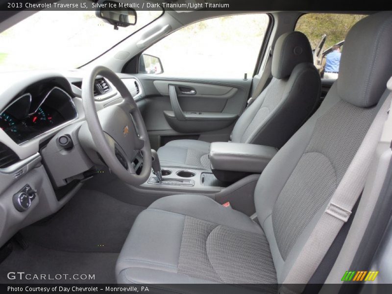 Silver Ice Metallic / Dark Titanium/Light Titanium 2013 Chevrolet Traverse LS