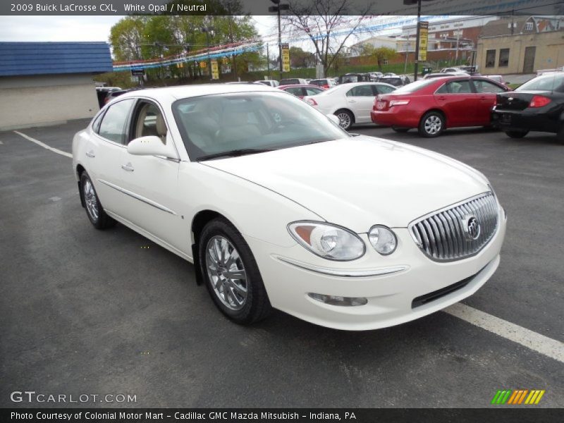 White Opal / Neutral 2009 Buick LaCrosse CXL