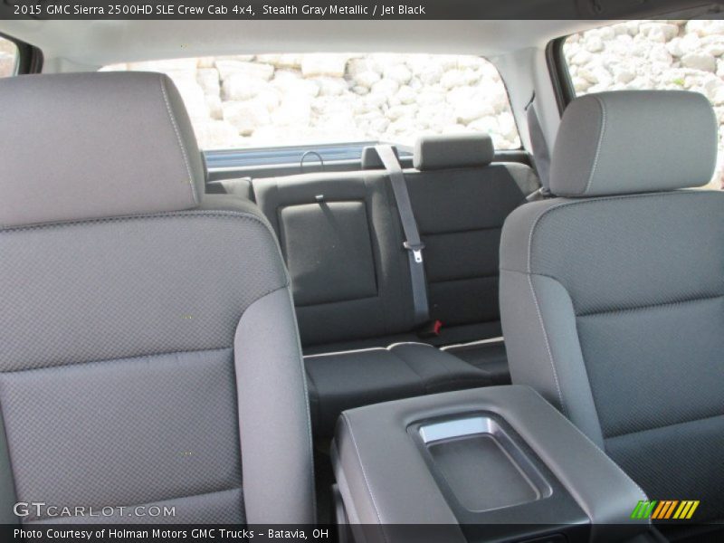 Stealth Gray Metallic / Jet Black 2015 GMC Sierra 2500HD SLE Crew Cab 4x4