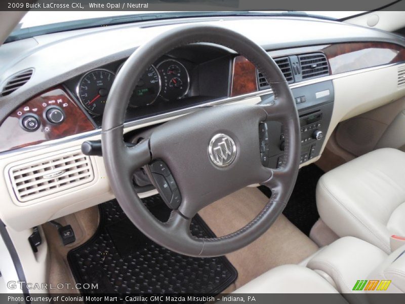 White Opal / Neutral 2009 Buick LaCrosse CXL