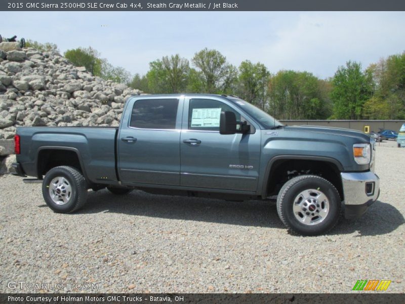  2015 Sierra 2500HD SLE Crew Cab 4x4 Stealth Gray Metallic