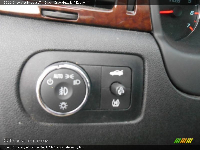 Cyber Gray Metallic / Ebony 2011 Chevrolet Impala LT