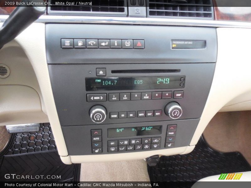 White Opal / Neutral 2009 Buick LaCrosse CXL
