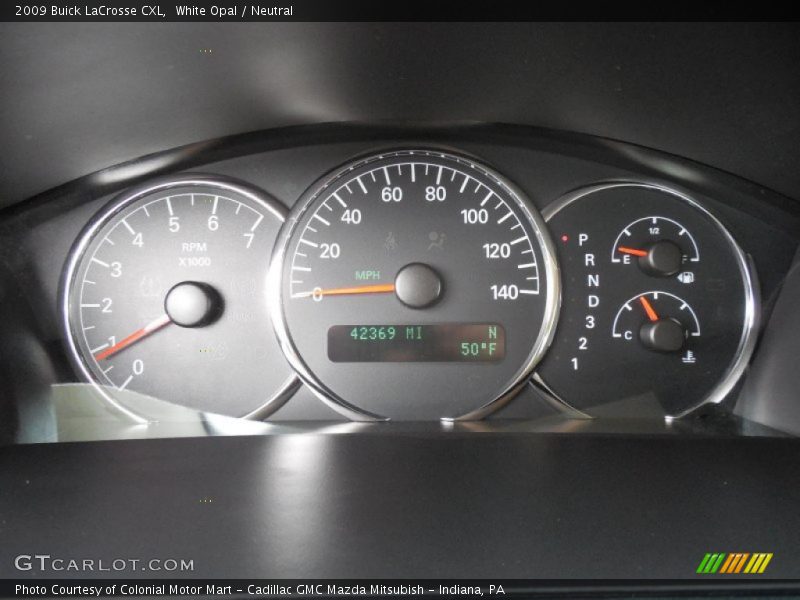 White Opal / Neutral 2009 Buick LaCrosse CXL
