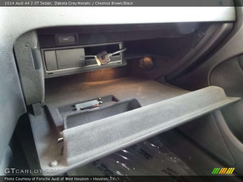 Dakota Grey Metallic / Chestnut Brown/Black 2014 Audi A4 2.0T Sedan