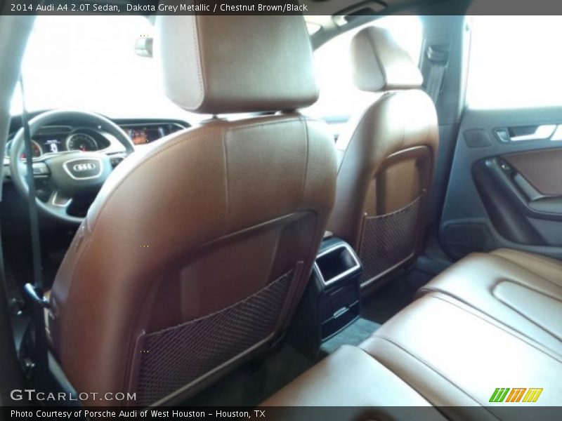 Dakota Grey Metallic / Chestnut Brown/Black 2014 Audi A4 2.0T Sedan