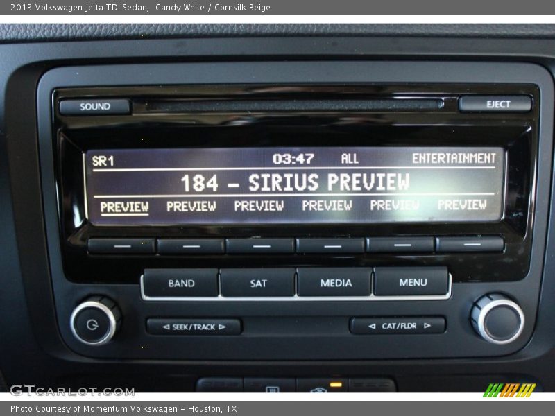 Candy White / Cornsilk Beige 2013 Volkswagen Jetta TDI Sedan