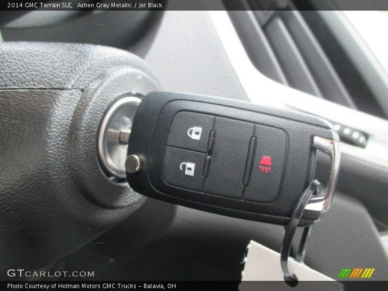 Ashen Gray Metallic / Jet Black 2014 GMC Terrain SLE