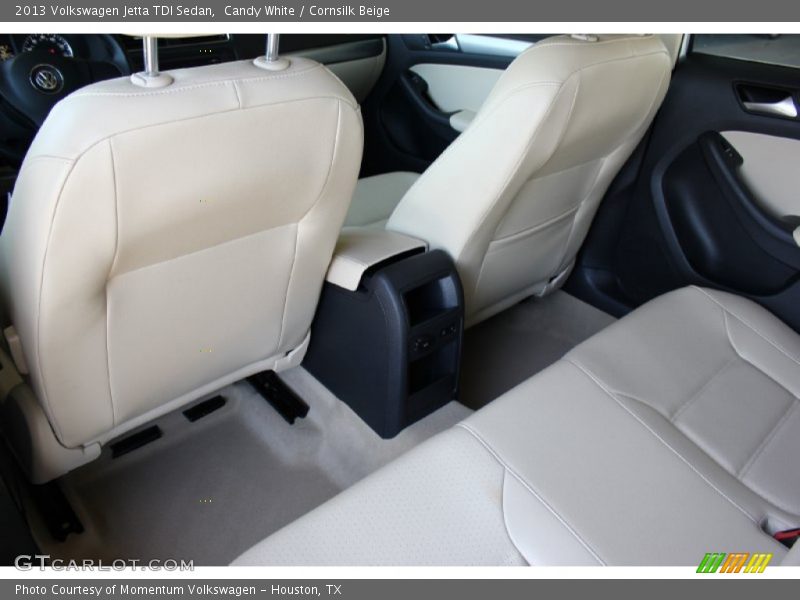 Candy White / Cornsilk Beige 2013 Volkswagen Jetta TDI Sedan
