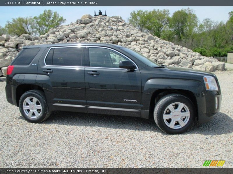 Ashen Gray Metallic / Jet Black 2014 GMC Terrain SLE