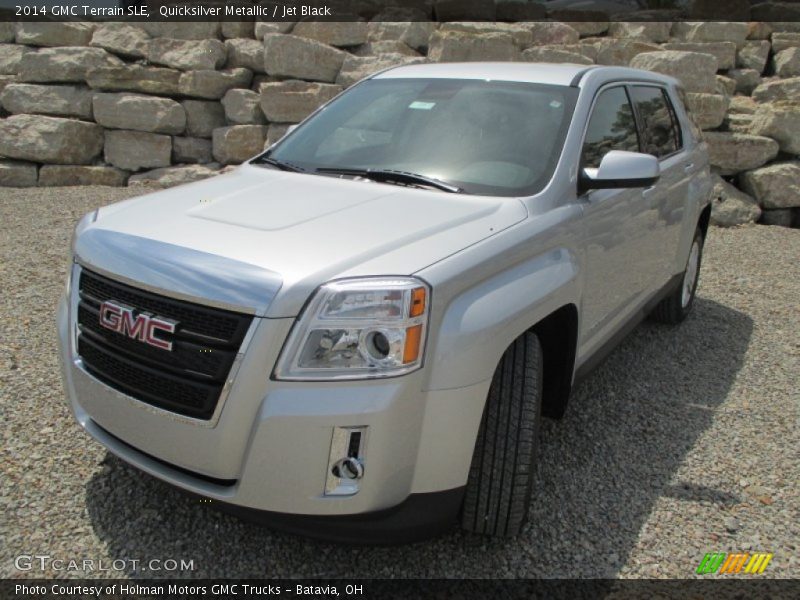 Quicksilver Metallic / Jet Black 2014 GMC Terrain SLE