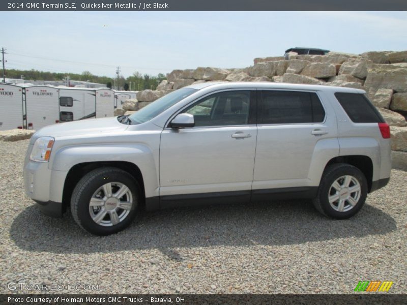 Quicksilver Metallic / Jet Black 2014 GMC Terrain SLE
