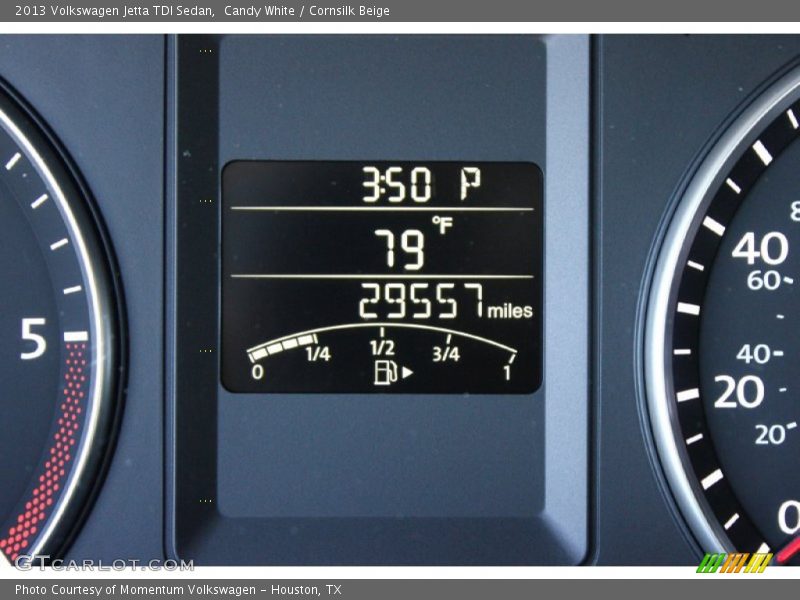 Candy White / Cornsilk Beige 2013 Volkswagen Jetta TDI Sedan