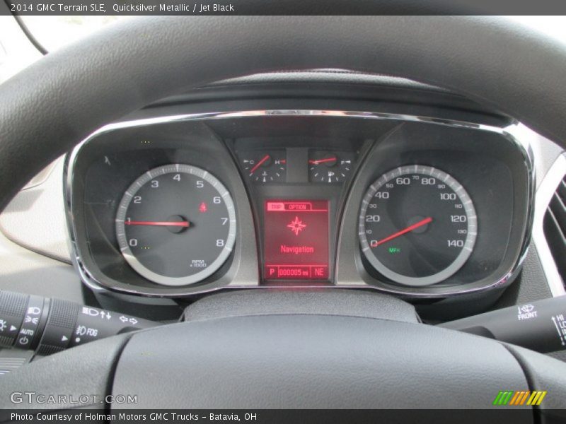 Quicksilver Metallic / Jet Black 2014 GMC Terrain SLE
