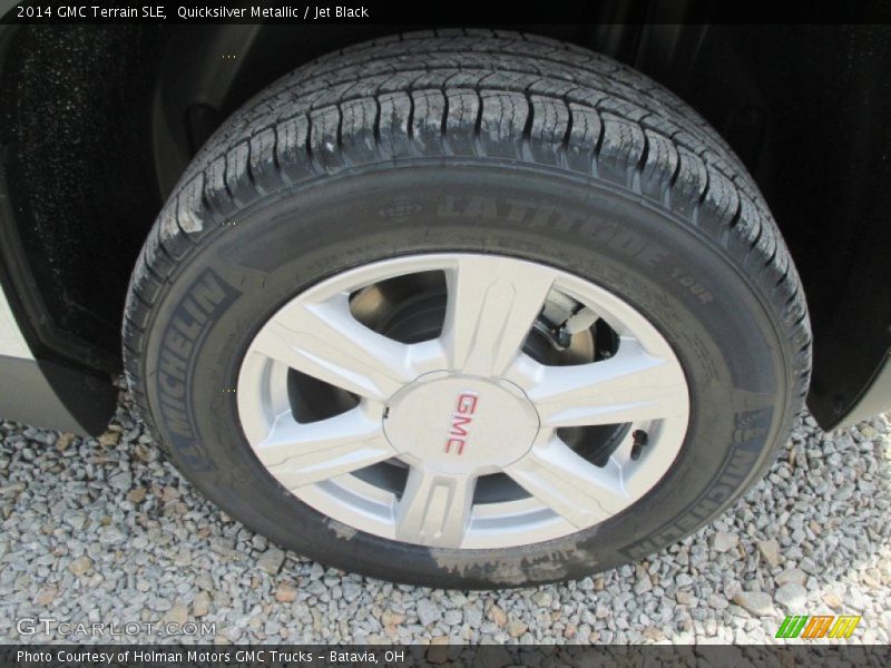Quicksilver Metallic / Jet Black 2014 GMC Terrain SLE