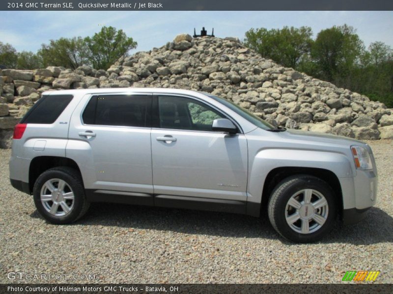 Quicksilver Metallic / Jet Black 2014 GMC Terrain SLE