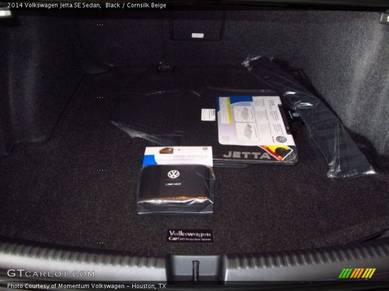 Black / Cornsilk Beige 2014 Volkswagen Jetta SE Sedan