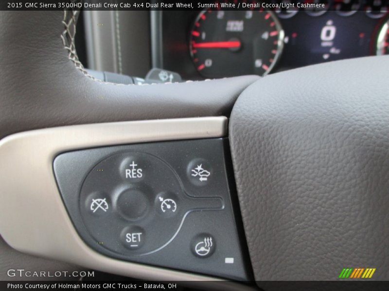 Controls of 2015 Sierra 3500HD Denali Crew Cab 4x4 Dual Rear Wheel