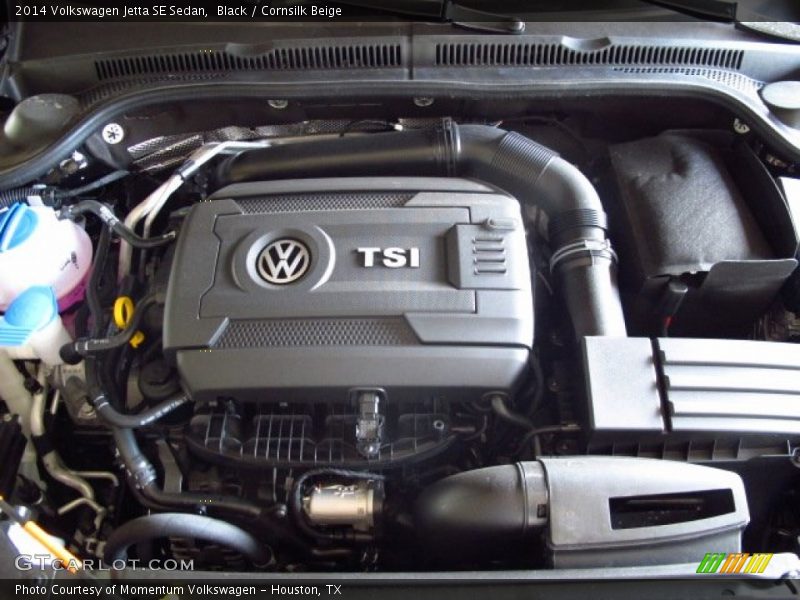 Black / Cornsilk Beige 2014 Volkswagen Jetta SE Sedan