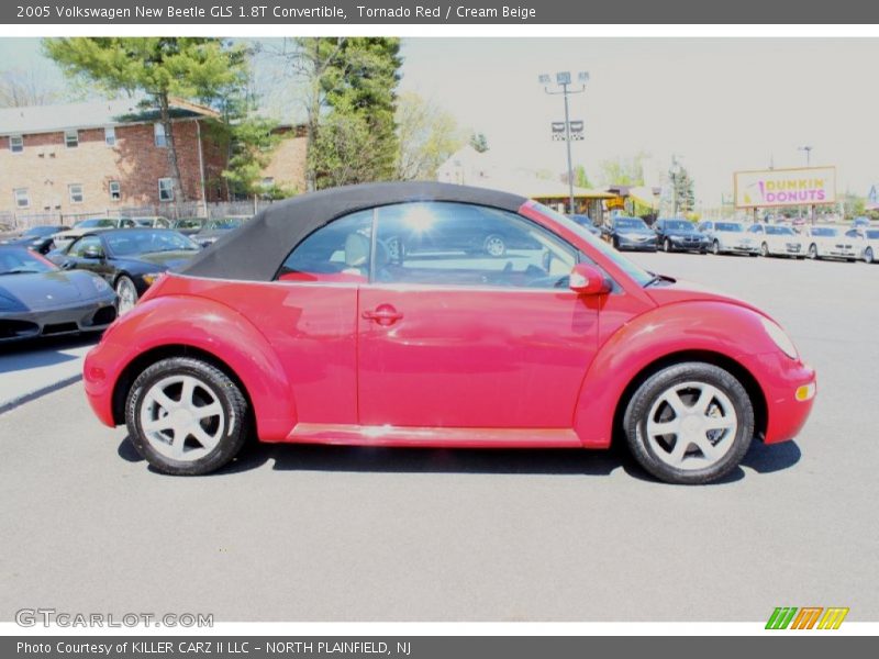 Tornado Red / Cream Beige 2005 Volkswagen New Beetle GLS 1.8T Convertible