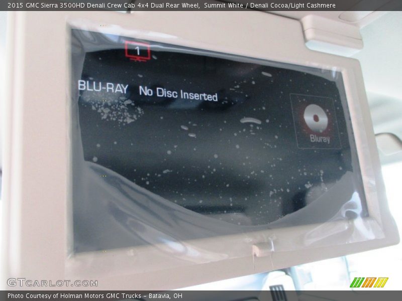 Entertainment System of 2015 Sierra 3500HD Denali Crew Cab 4x4 Dual Rear Wheel